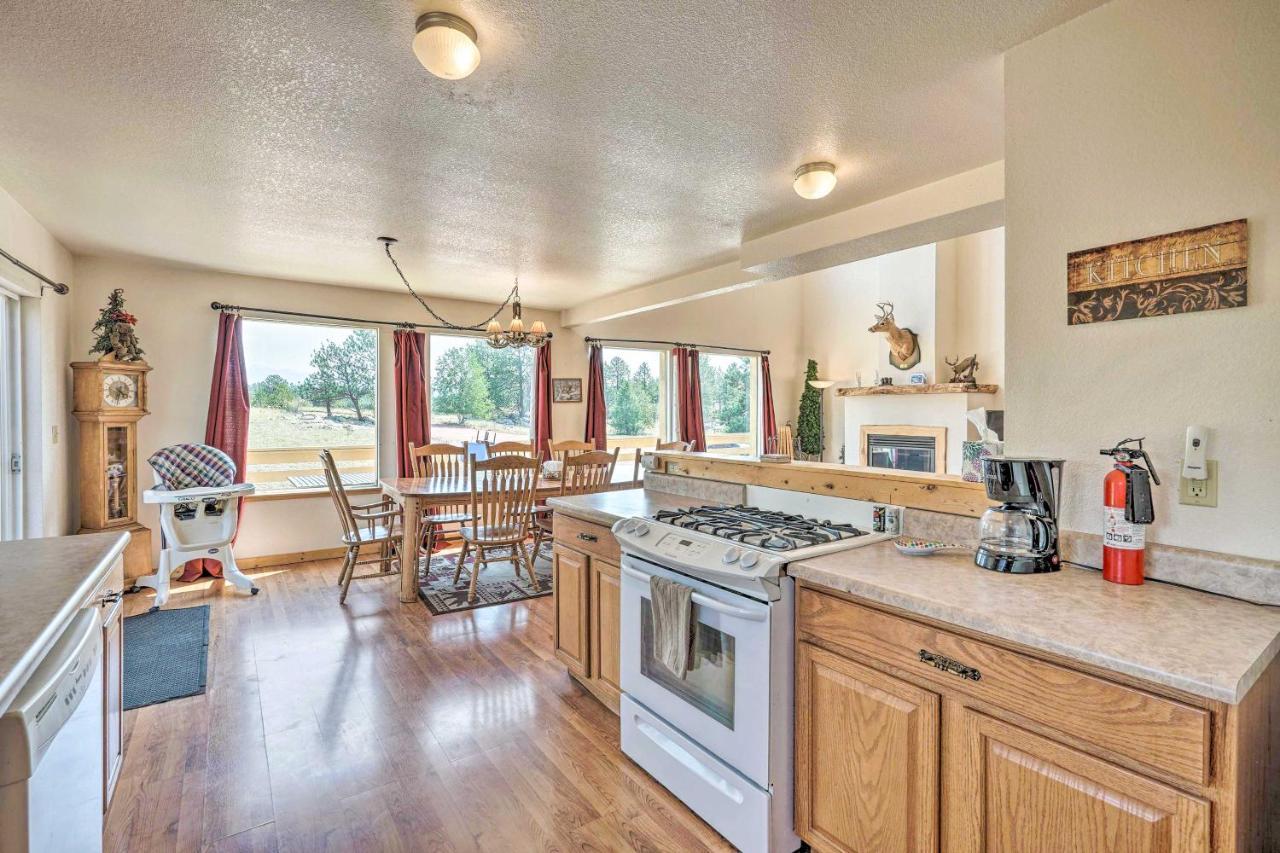 Rustic Florissant Cabin 4 Acres And Mountain View! Exterior photo