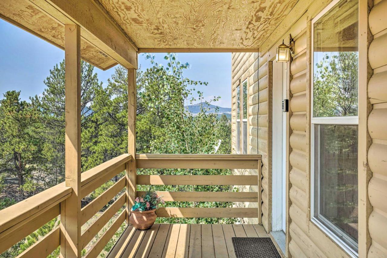Rustic Florissant Cabin 4 Acres And Mountain View! Exterior photo